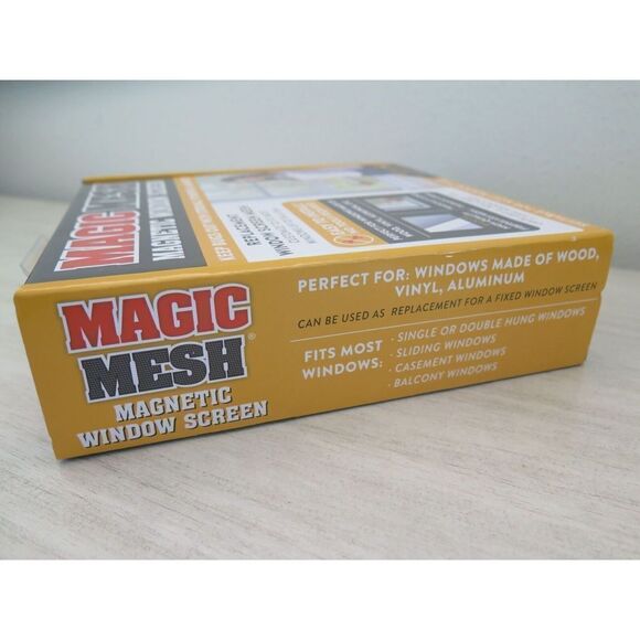 Magic Mesh Magnetic Window Screen - Keeps Bugs Out ! Let's Fresh Air In ! - Picture 3 of 6